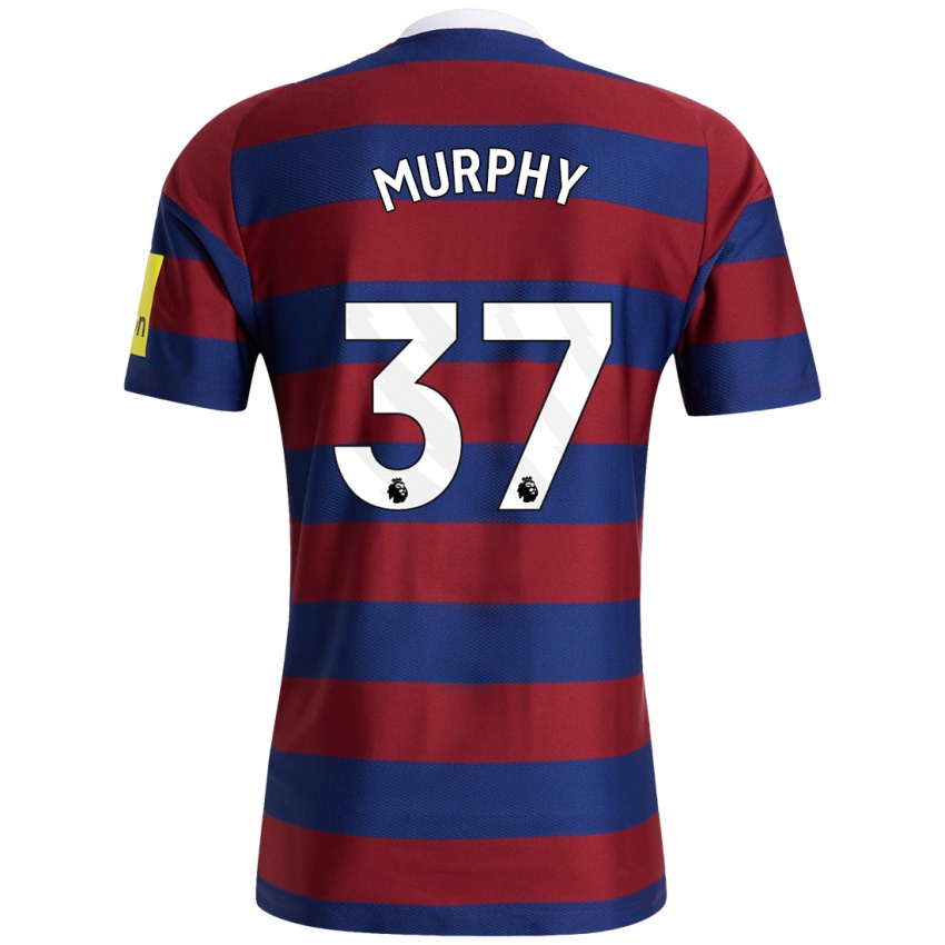 Criança Camisola Alex Murphy #37 Bordeaux Azul Marinho Alternativa 2024/25 Camisa