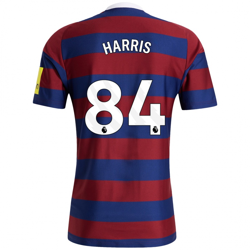 Criança Camisola Aidan Harris #84 Bordeaux Azul Marinho Alternativa 2024/25 Camisa