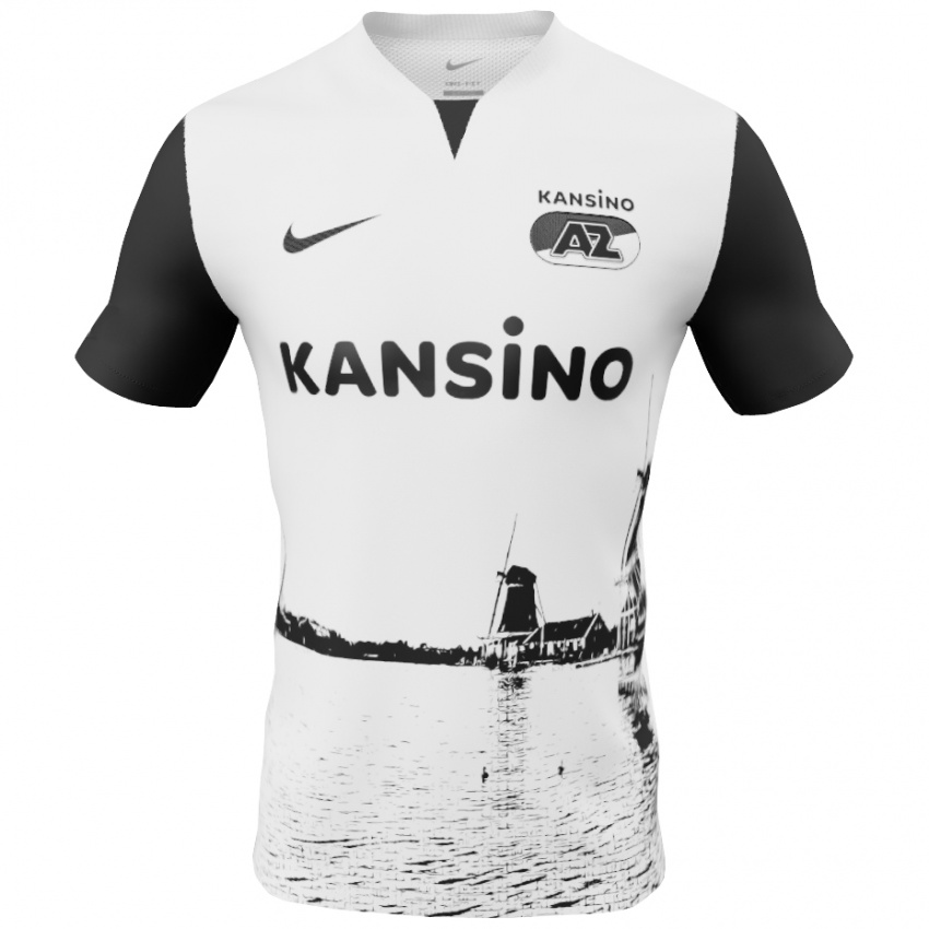 Criança Camisola Alexandre Penetra #5 Preto Branco Alternativa 2024/25 Camisa