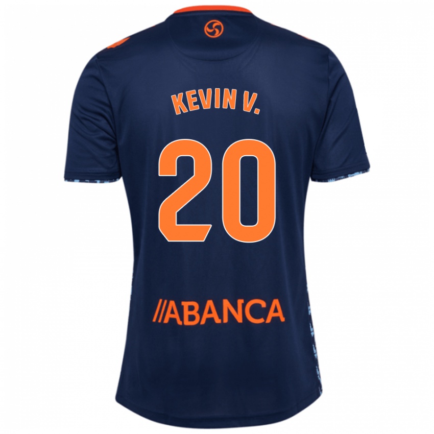 Criança Camisola Kevin Vázquez #20 Azul Marinho Alternativa 2024/25 Camisa