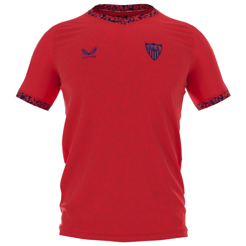 Criança Camisola Gonzalo Montiel #15 Vermelho Alternativa 2024/25 Camisa