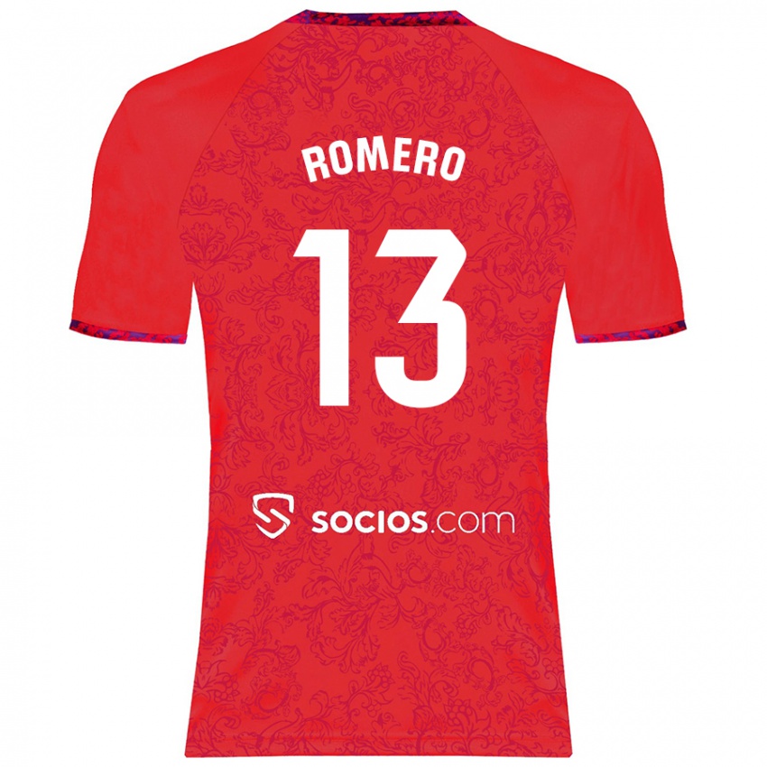 Criança Camisola Rafael Romero #13 Vermelho Alternativa 2024/25 Camisa