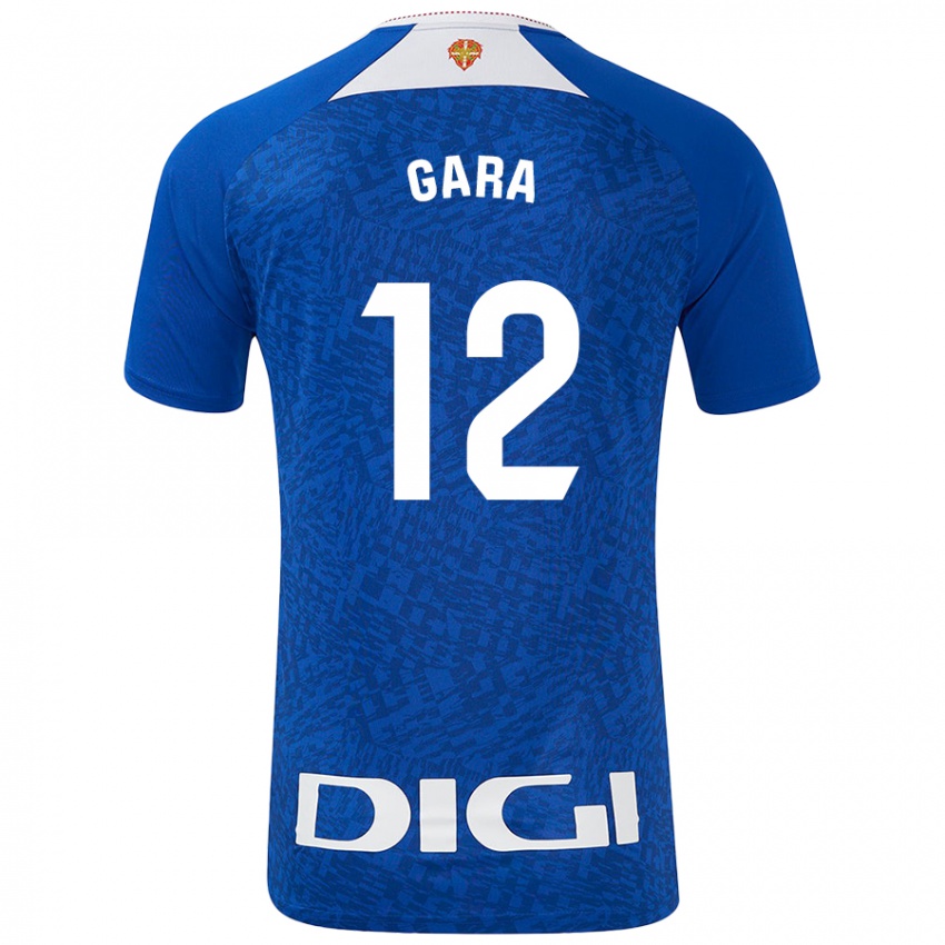 Criança Camisola Gara #12 Azul Real Alternativa 2024/25 Camisa