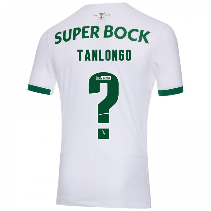 Criança Camisola Mateo Tanlongo #0 Verde Branco Alternativa 2024/25 Camisa