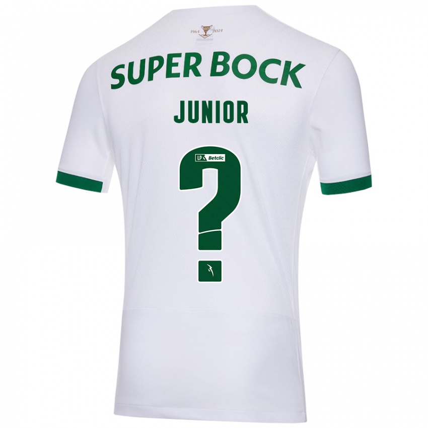 Criança Camisola Marlon Junior #0 Verde Branco Alternativa 2024/25 Camisa