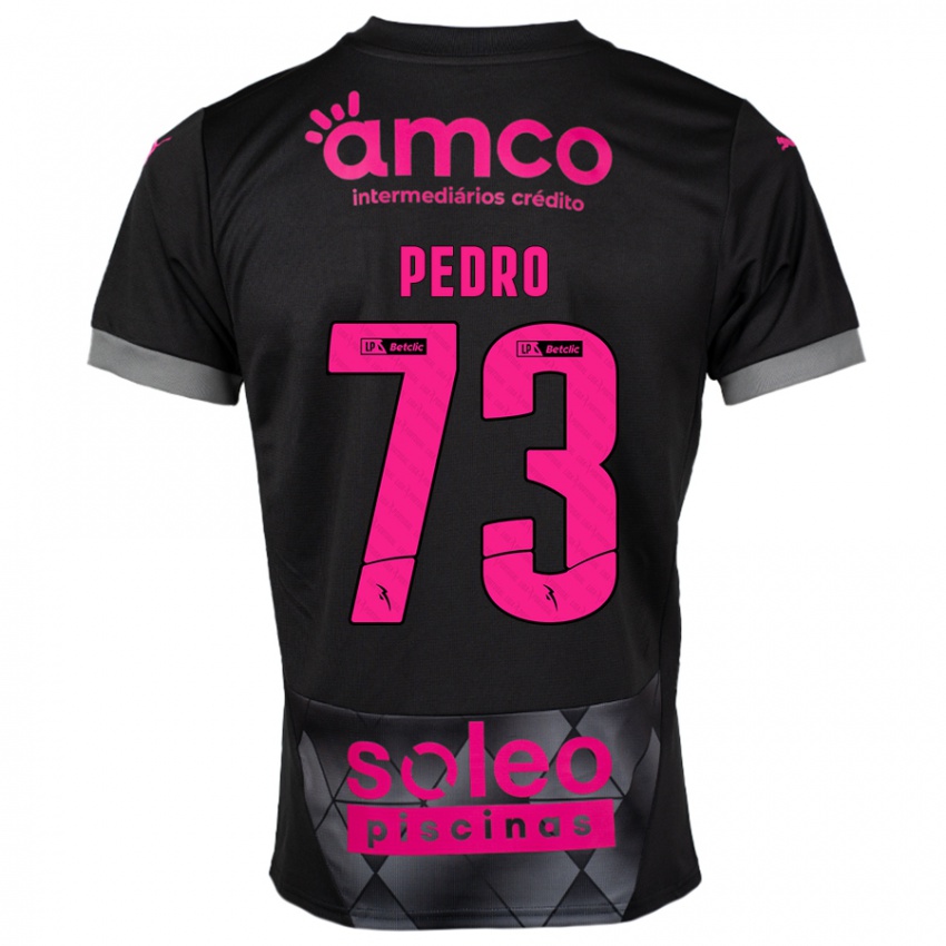 Criança Camisola Zé Pedro #73 Preto Rosa Alternativa 2024/25 Camisa