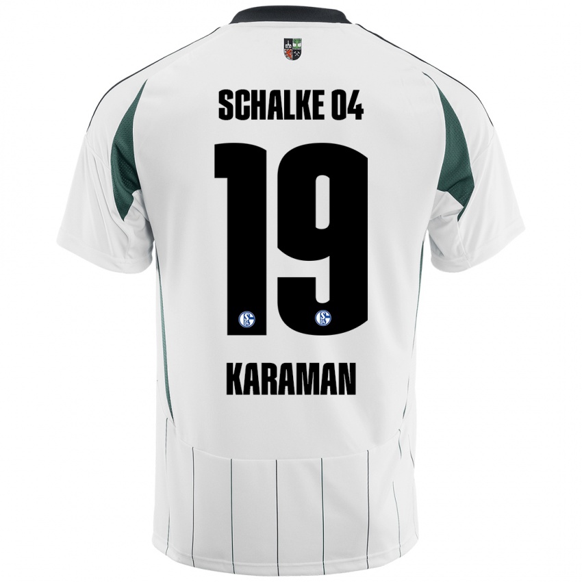 Criança Camisola Kenan Karaman #19 Verde Branco Alternativa 2024/25 Camisa