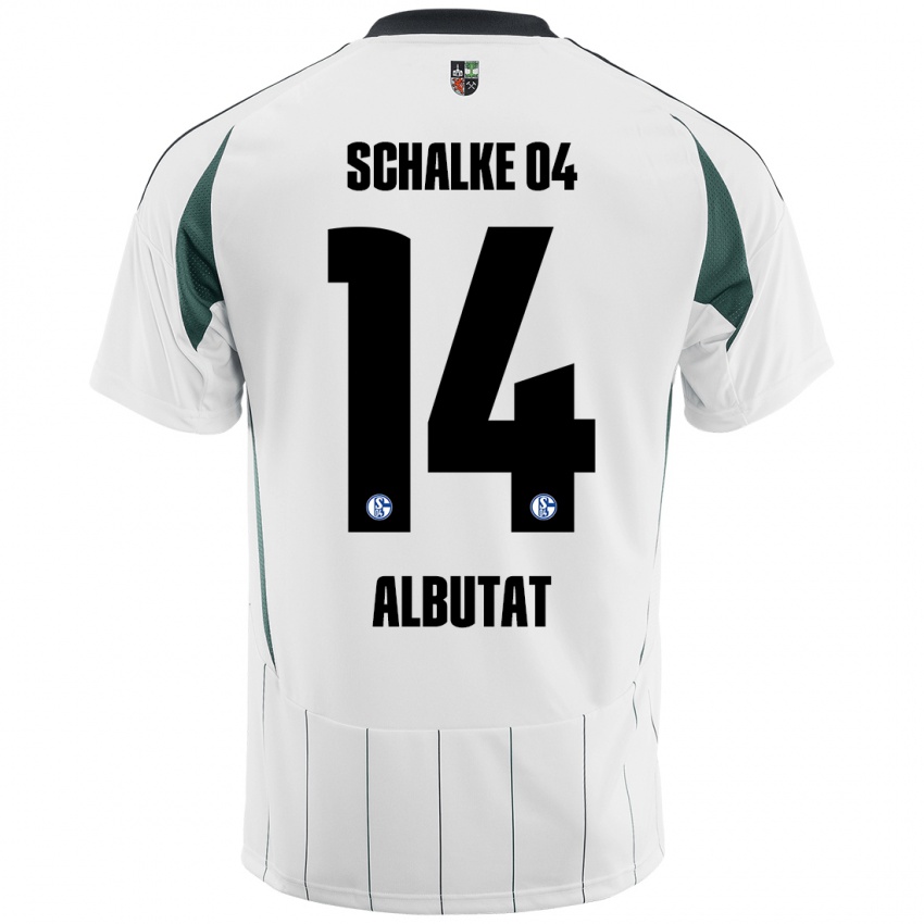 Criança Camisola Tim Albutat #14 Verde Branco Alternativa 2024/25 Camisa