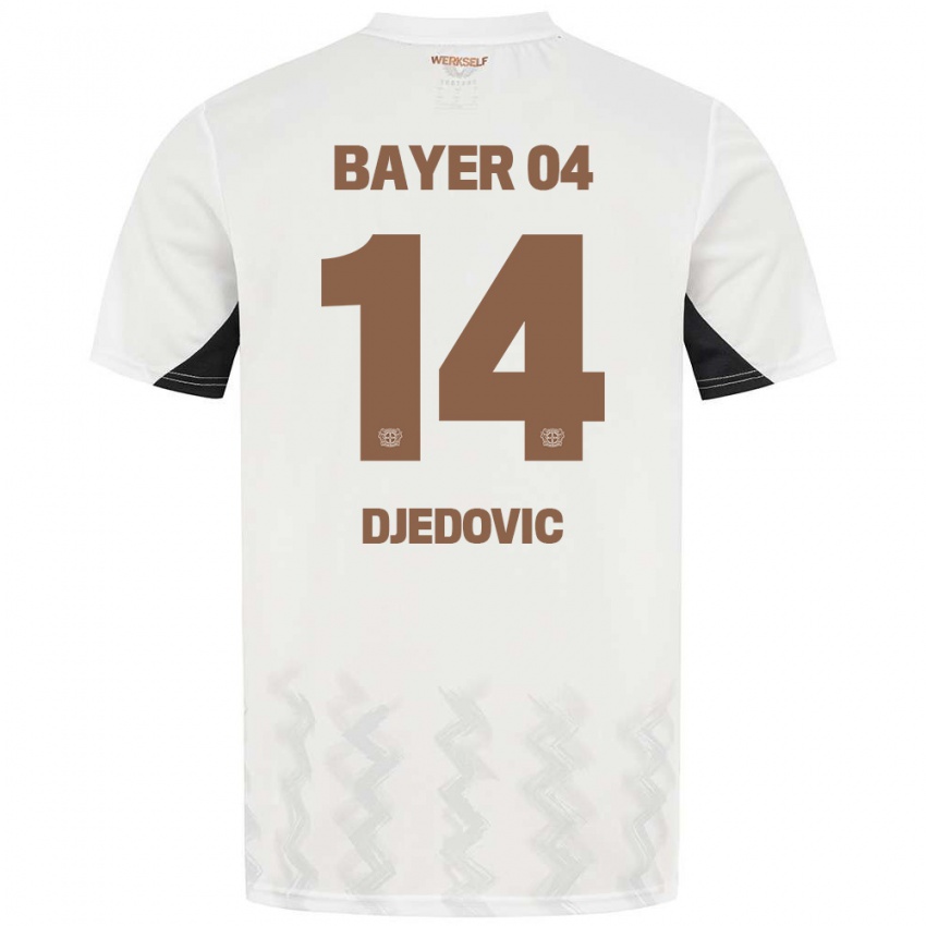 Criança Camisola Melis Djedovic #14 Preto Branco Alternativa 2024/25 Camisa