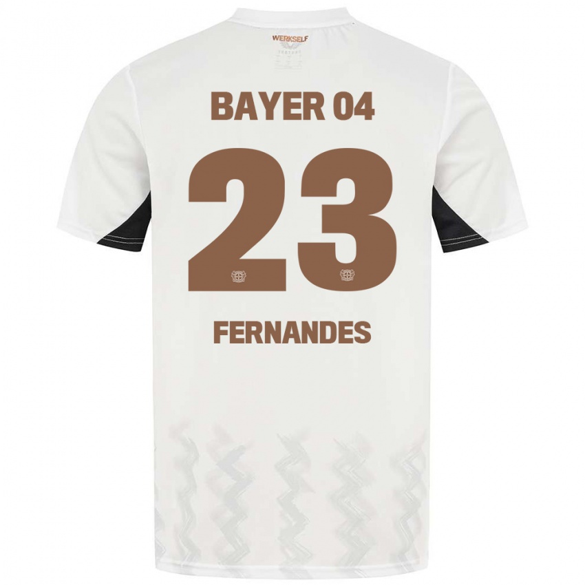 Criança Camisola Tyron Fernandes #23 Preto Branco Alternativa 2024/25 Camisa