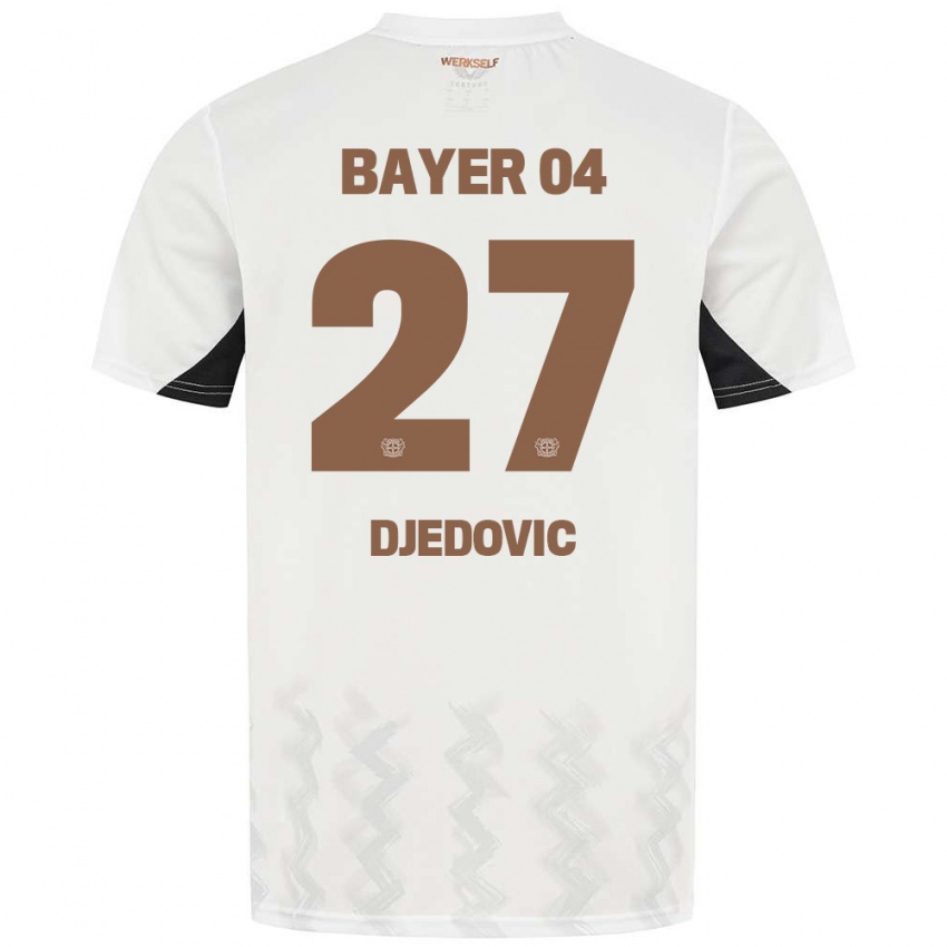 Criança Camisola Seldin Djedovic #27 Preto Branco Alternativa 2024/25 Camisa