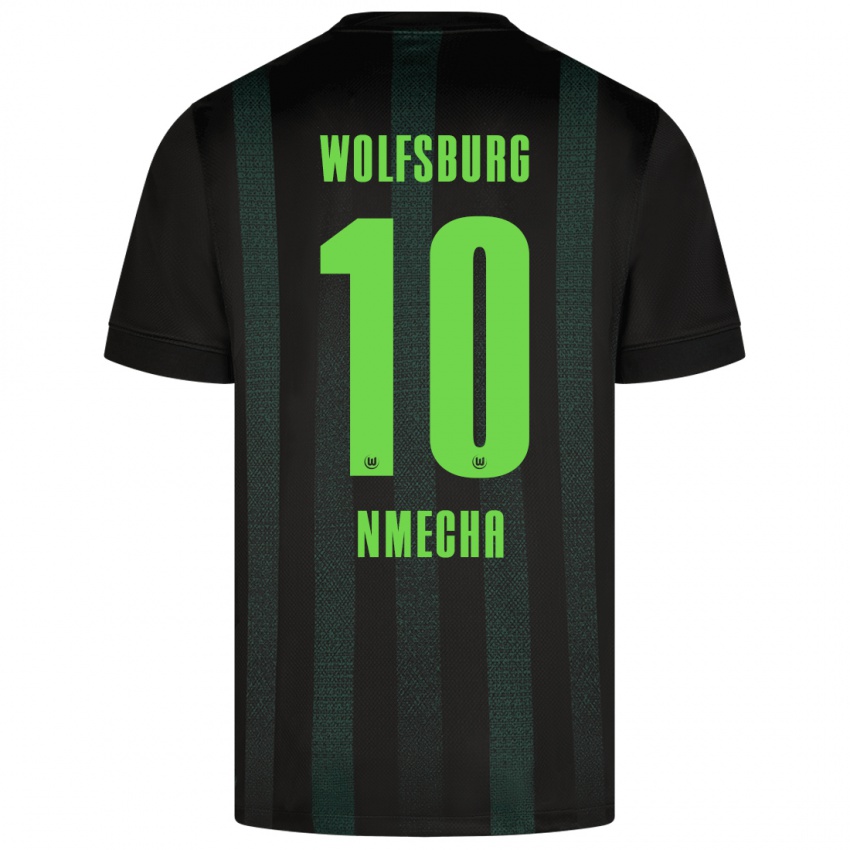 Criança Camisola Lukas Nmecha #10 Verde Escuro Alternativa 2024/25 Camisa