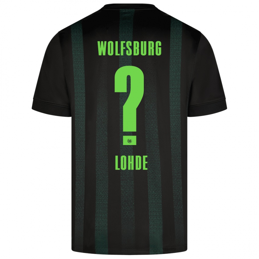 Criança Camisola Sven Lohde #0 Verde Escuro Alternativa 2024/25 Camisa