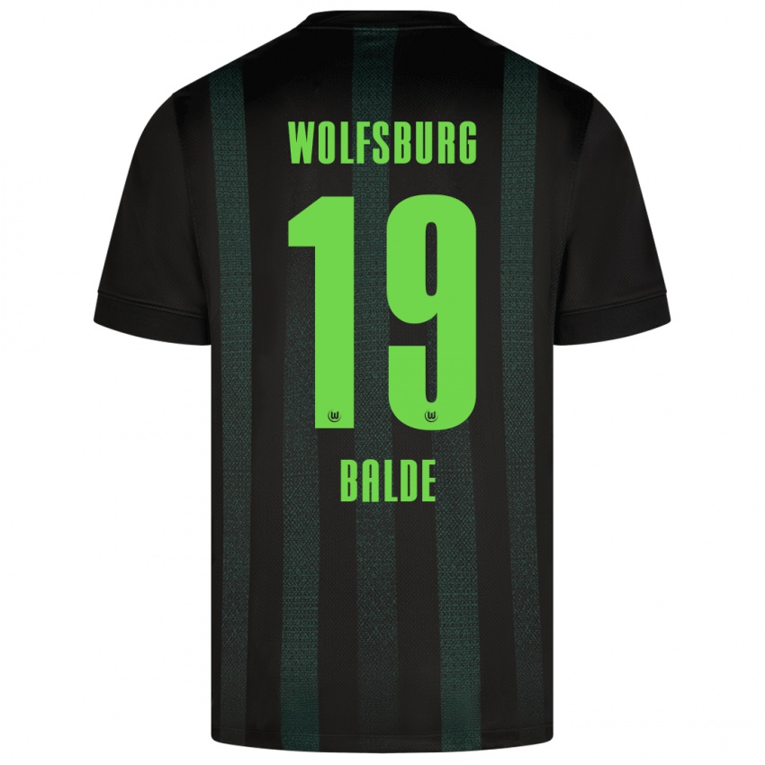 Criança Camisola Saido Balde #19 Verde Escuro Alternativa 2024/25 Camisa