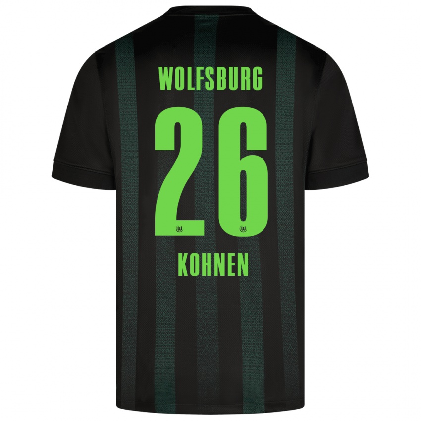 Criança Camisola Ben Kohnen #26 Verde Escuro Alternativa 2024/25 Camisa