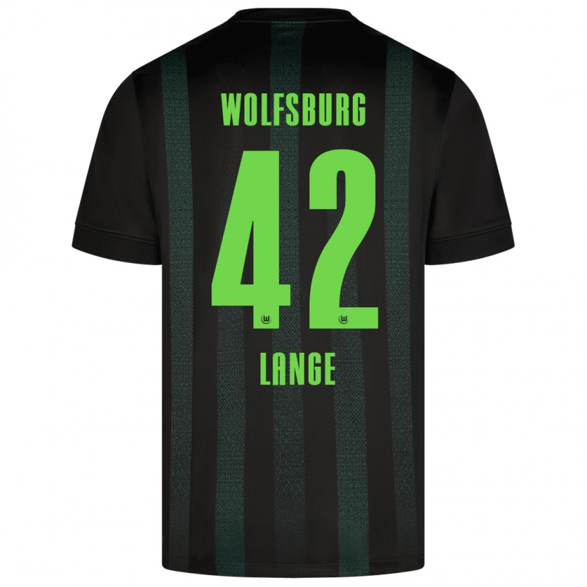 Criança Camisola Felix Lange #42 Verde Escuro Alternativa 2024/25 Camisa