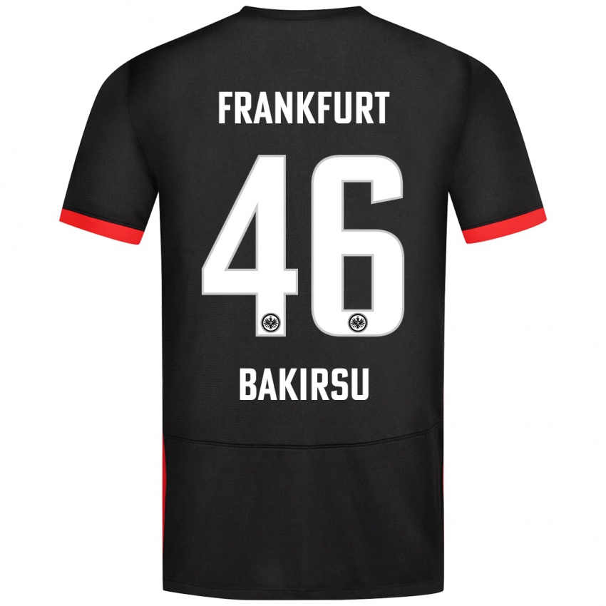 Criança Camisola Hüseyin Bakirsu #46 Preto Alternativa 2024/25 Camisa