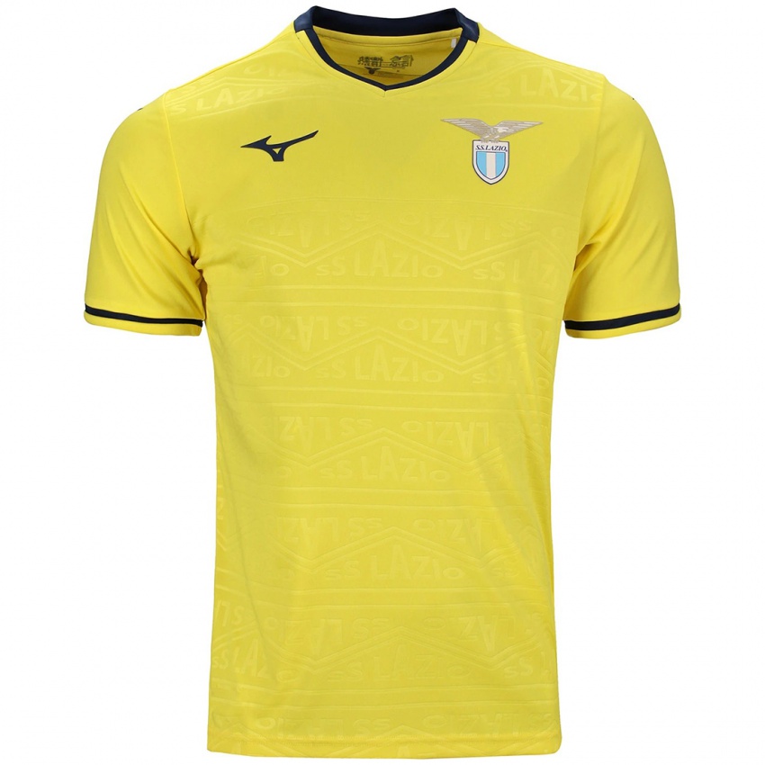 Criança Camisola Mattia Zaccagni #10 Amarelo Alternativa 2024/25 Camisa