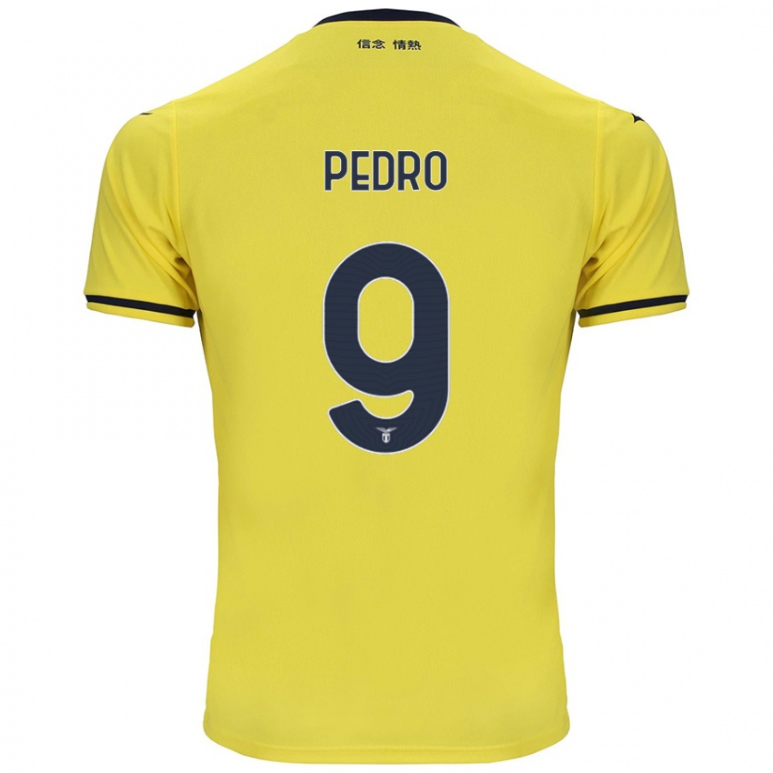 Criança Camisola Pedro #9 Amarelo Alternativa 2024/25 Camisa