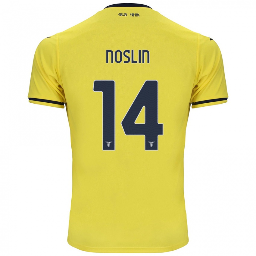 Criança Camisola Tijjani Noslin #14 Amarelo Alternativa 2024/25 Camisa