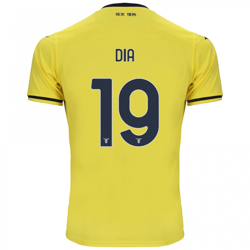 Criança Camisola Boulaye Dia #19 Amarelo Alternativa 2024/25 Camisa