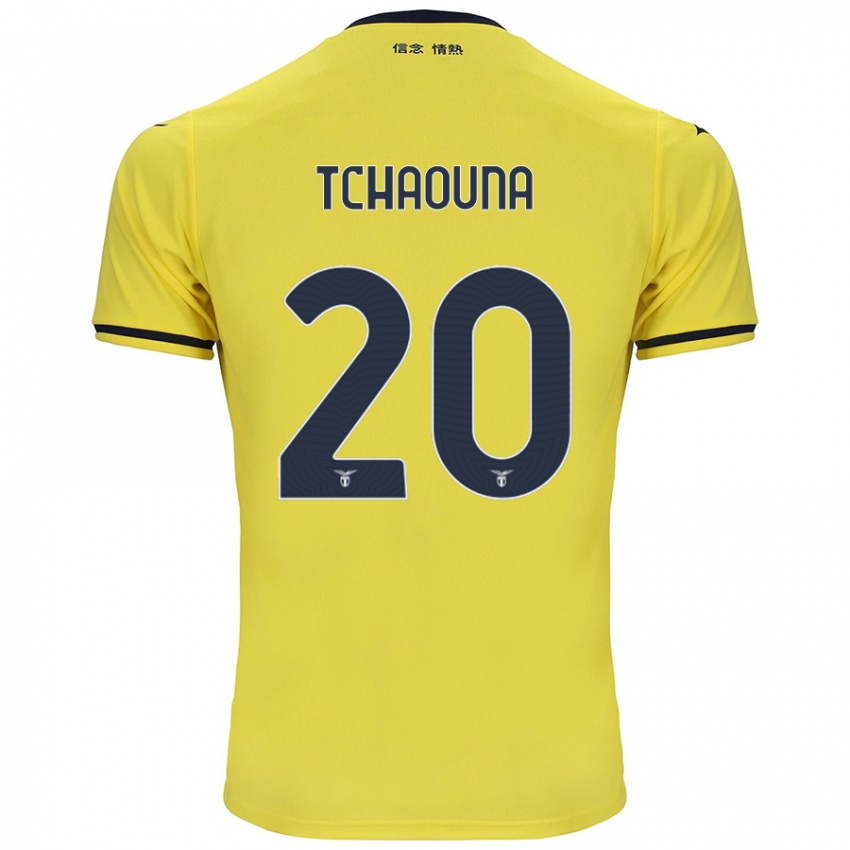 Criança Camisola Loum Tchaouna #20 Amarelo Alternativa 2024/25 Camisa