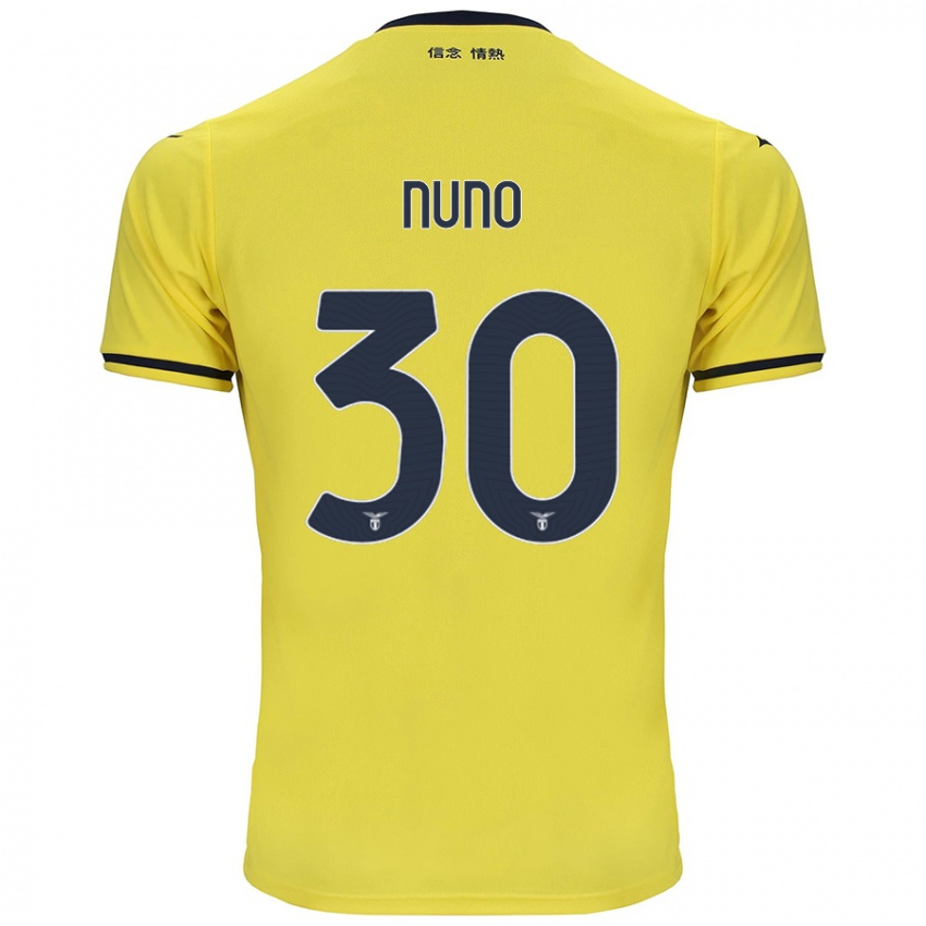 Criança Camisola Nuno Tavares #30 Amarelo Alternativa 2024/25 Camisa