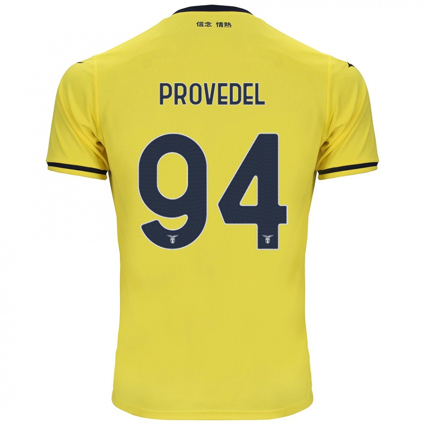 Criança Camisola Ivan Provedel #94 Amarelo Alternativa 2024/25 Camisa