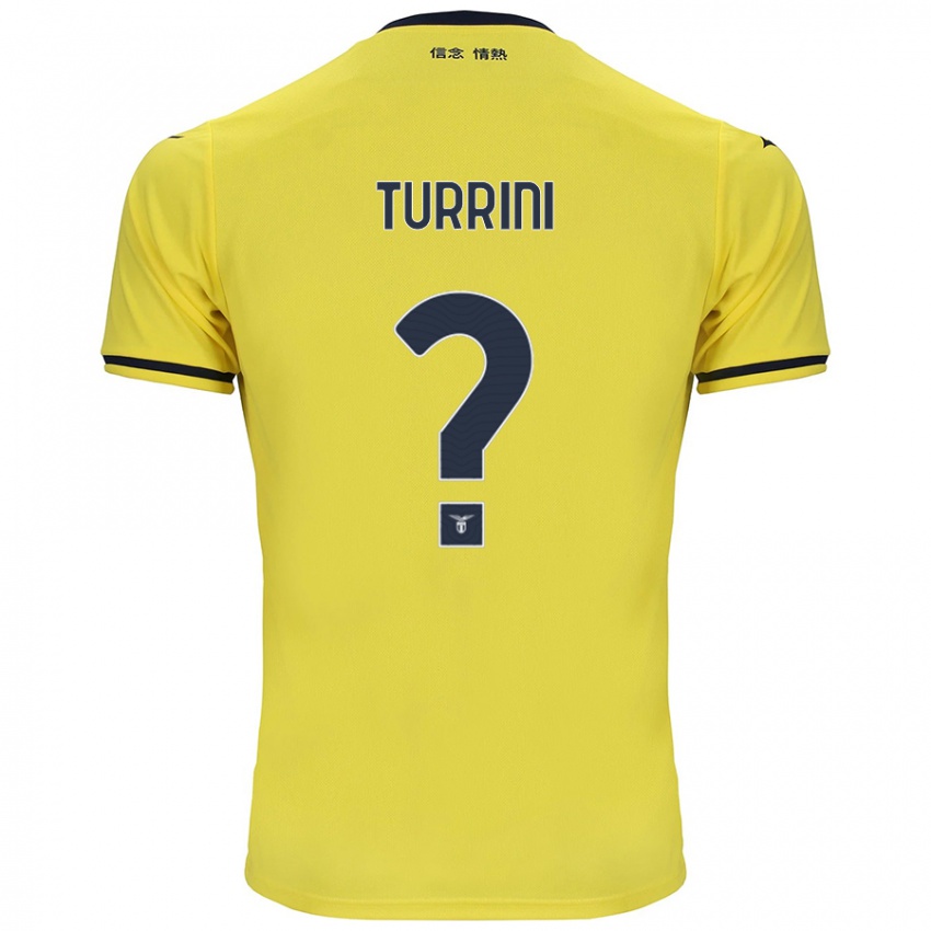 Criança Camisola Giordano Turrini #0 Amarelo Alternativa 2024/25 Camisa