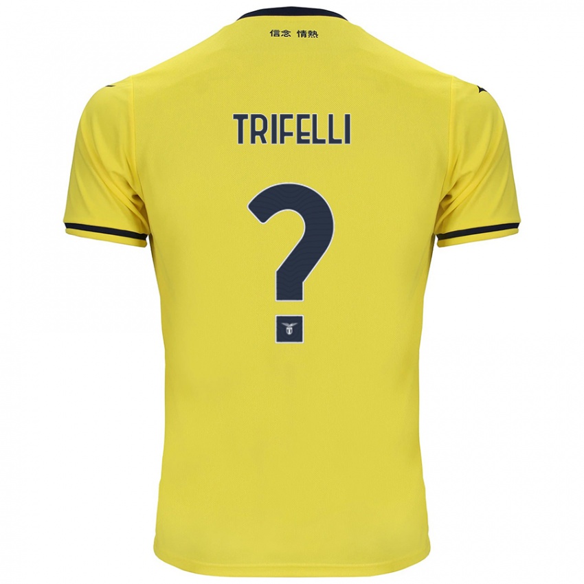 Criança Camisola Cristiano Trifelli #0 Amarelo Alternativa 2024/25 Camisa