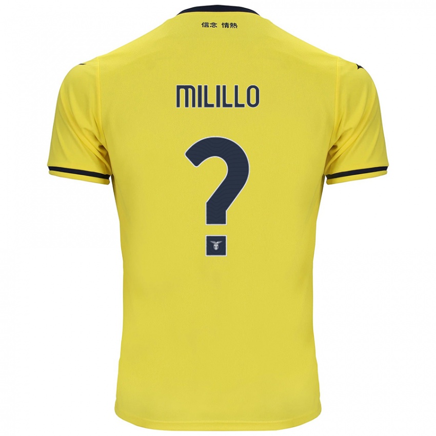 Criança Camisola Flavio Milillo #0 Amarelo Alternativa 2024/25 Camisa