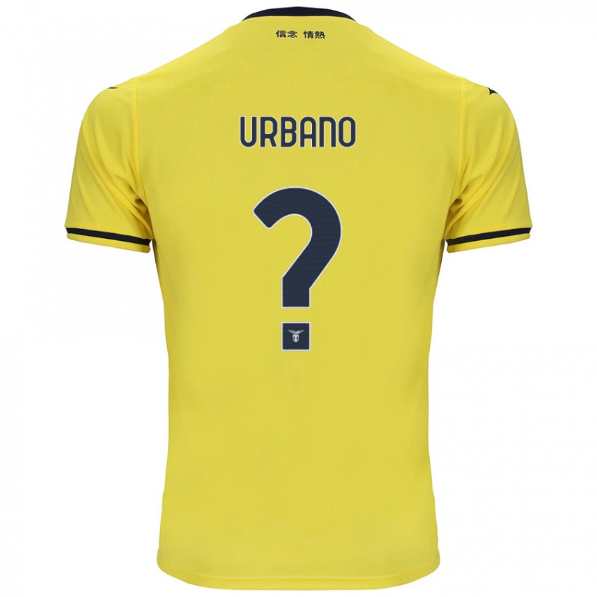 Criança Camisola Nicolò Urbano #0 Amarelo Alternativa 2024/25 Camisa