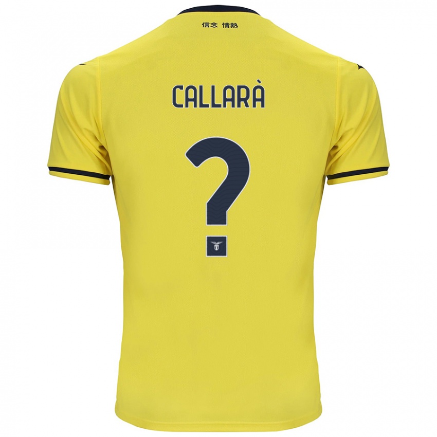 Criança Camisola Nicholas Callarà #0 Amarelo Alternativa 2024/25 Camisa