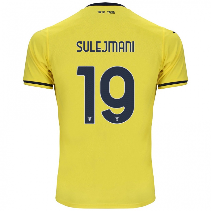 Criança Camisola Flavio Sulejmani #19 Amarelo Alternativa 2024/25 Camisa