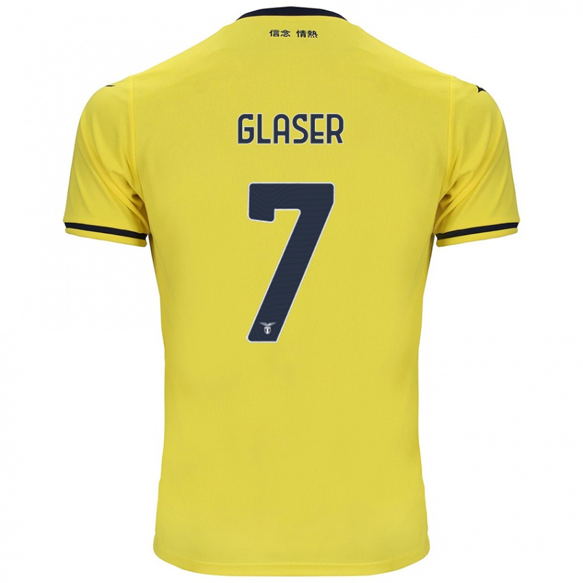 Criança Camisola Julia Glaser #7 Amarelo Alternativa 2024/25 Camisa