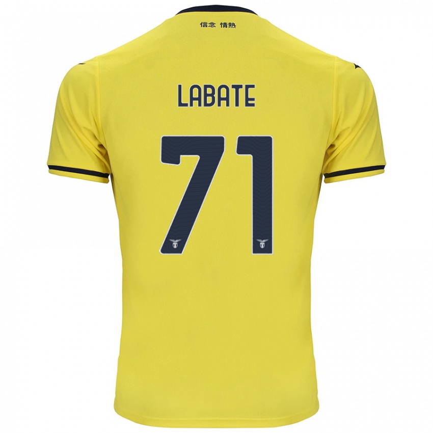 Criança Camisola Camilla Labate #71 Amarelo Alternativa 2024/25 Camisa