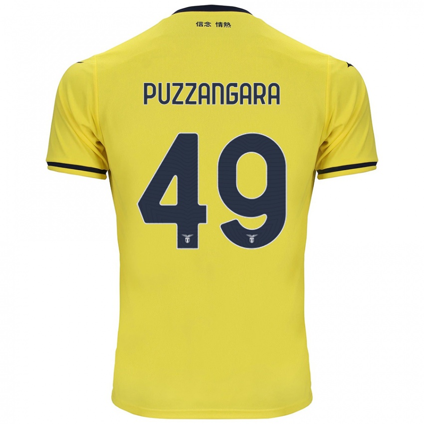 Criança Camisola Angelo Antonio Puzzangara #49 Amarelo Alternativa 2024/25 Camisa