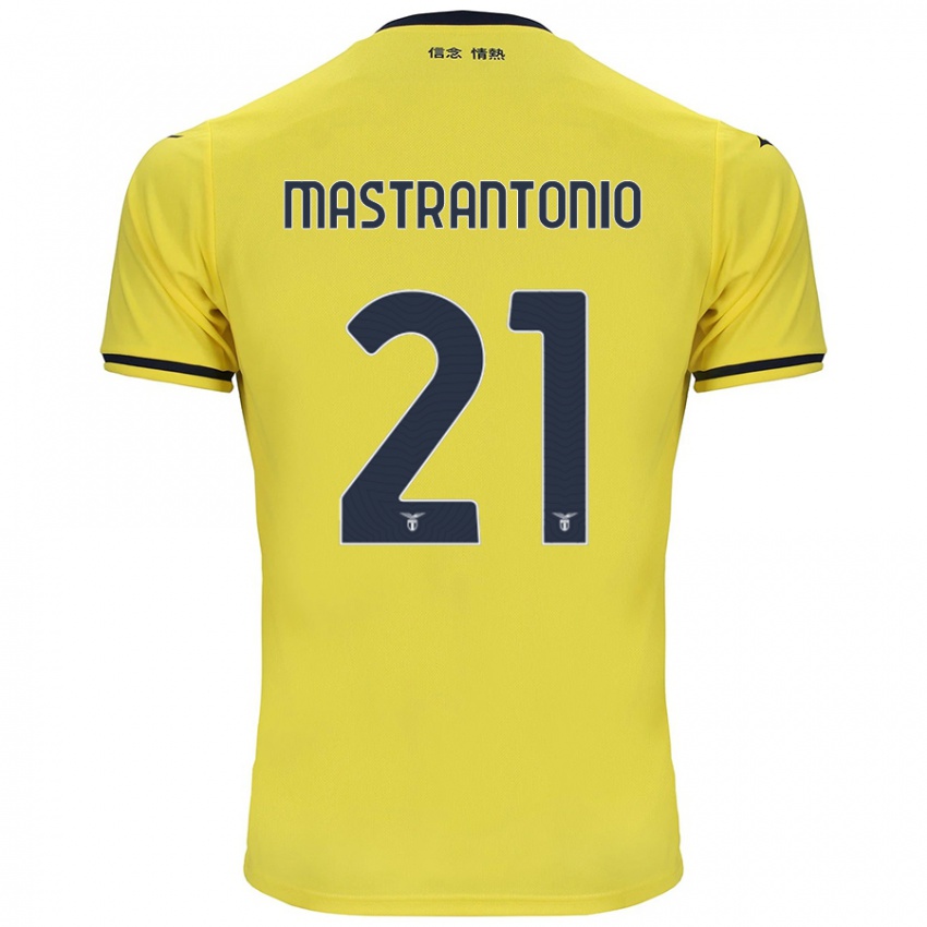 Criança Camisola Ella Mastrantonio #21 Amarelo Alternativa 2024/25 Camisa