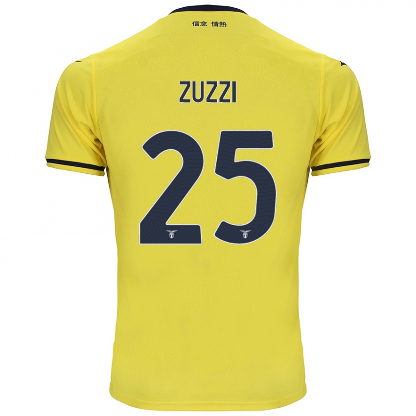 Criança Camisola Giorgia Zuzzi #25 Amarelo Alternativa 2024/25 Camisa