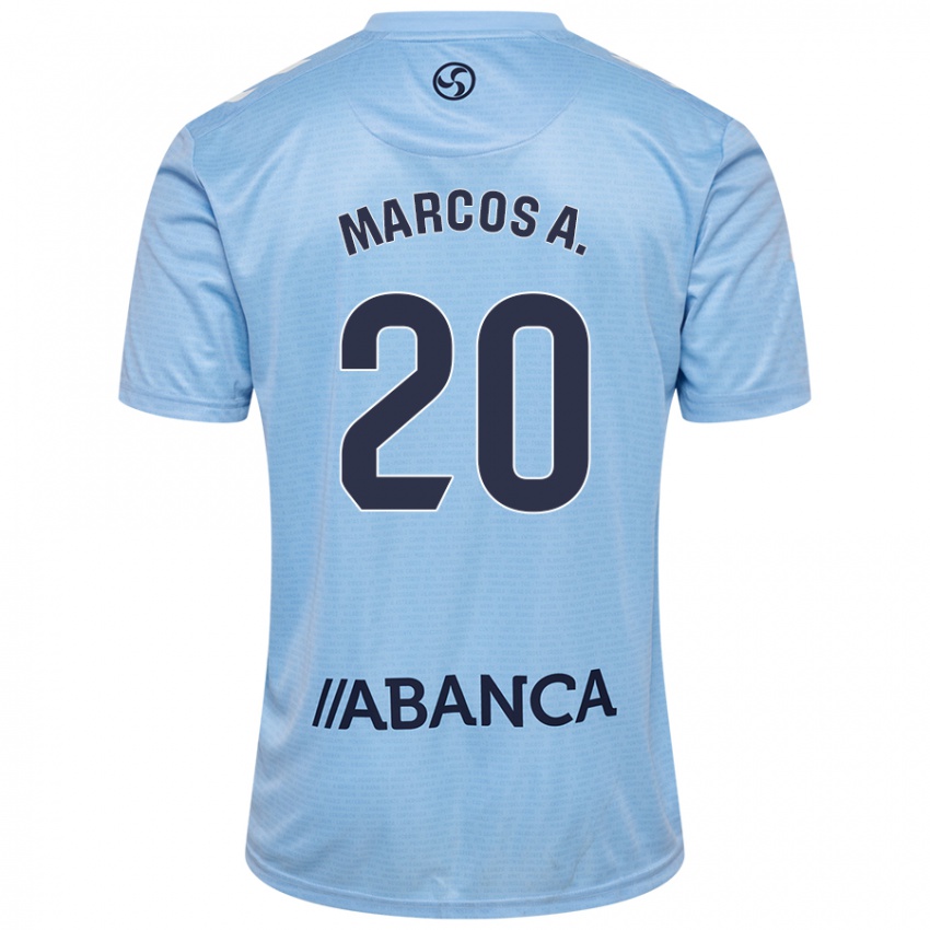 Homem Camisola Marcos Alonso #20 Azul Vermelho Principal 2024/25 Camisa