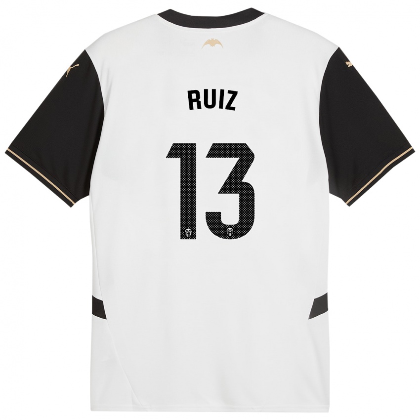 Homem Camisola Nil Ruiz #13 Preto Branco Principal 2024/25 Camisa