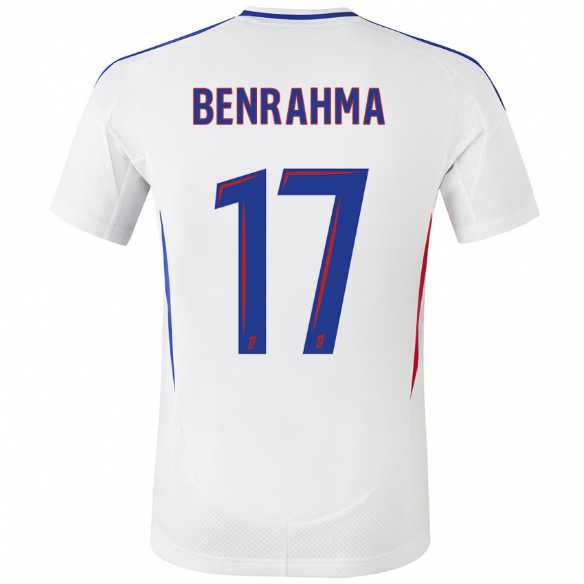 Homem Camisola Said Benrahma #17 Azul Branco Principal 2024/25 Camisa