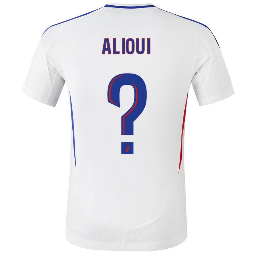 Homem Camisola Adam Alioui #0 Azul Branco Principal 2024/25 Camisa