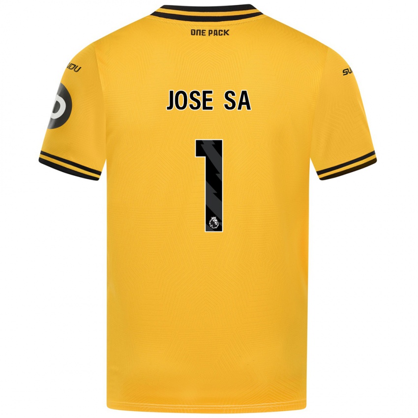 Homem Camisola Jose Sa #1 Amarelo Principal 2024/25 Camisa