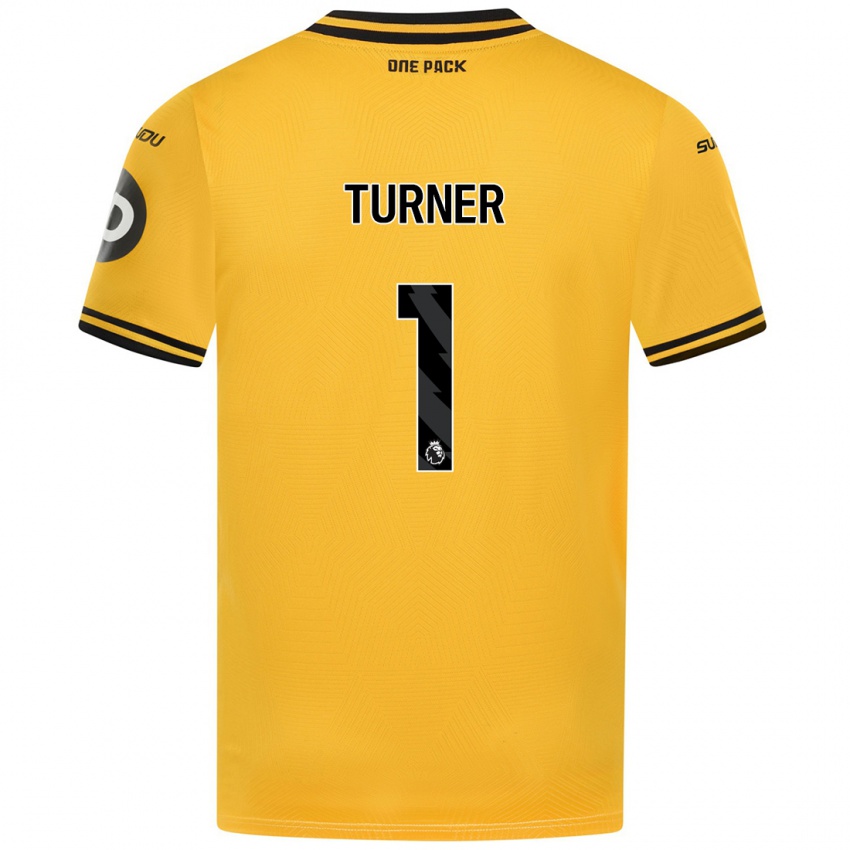 Homem Camisola Shannon Turner #1 Amarelo Principal 2024/25 Camisa