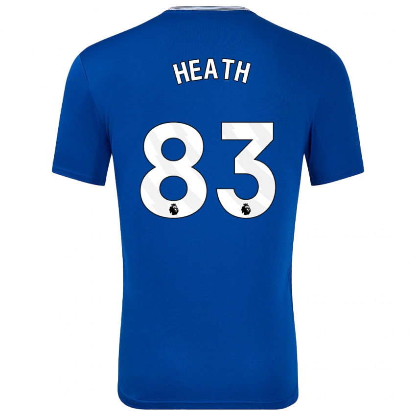 Homem Camisola Isaac Heath #83 Azul Com Principal 2024/25 Camisa