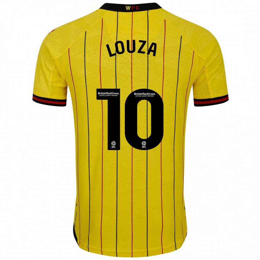 Homem Camisola Imrân Louza #10 Preto Amarelo Principal 2024/25 Camisa