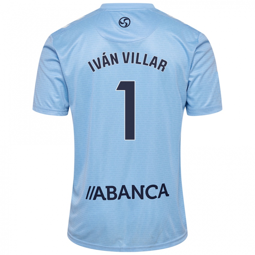 Homem Camisola Ivan Villar #1 Celeiro Azul Principal 2024/25 Camisa