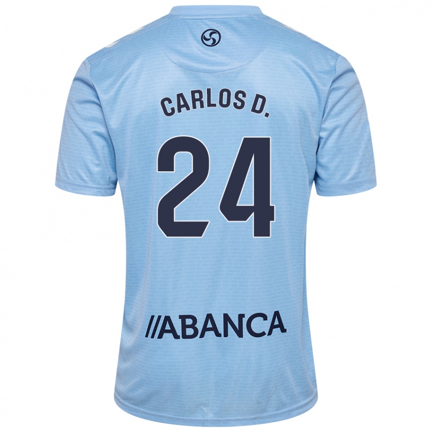 Homem Camisola Carlos Dominguez #24 Celeiro Azul Principal 2024/25 Camisa