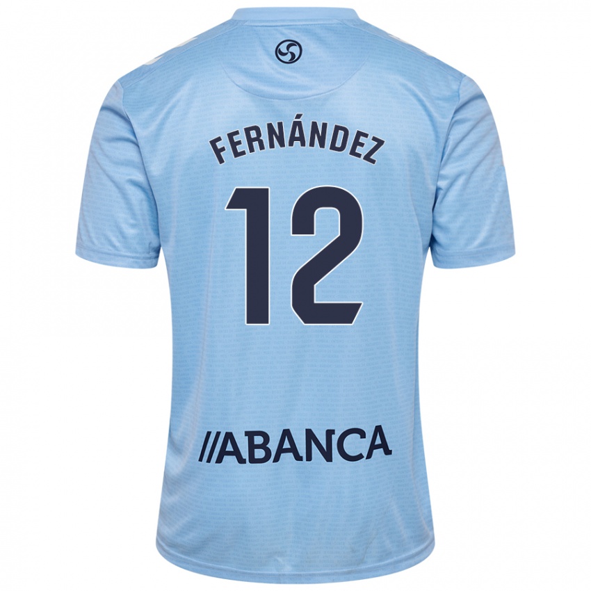 Homem Camisola Manu Fernández #12 Celeiro Azul Principal 2024/25 Camisa